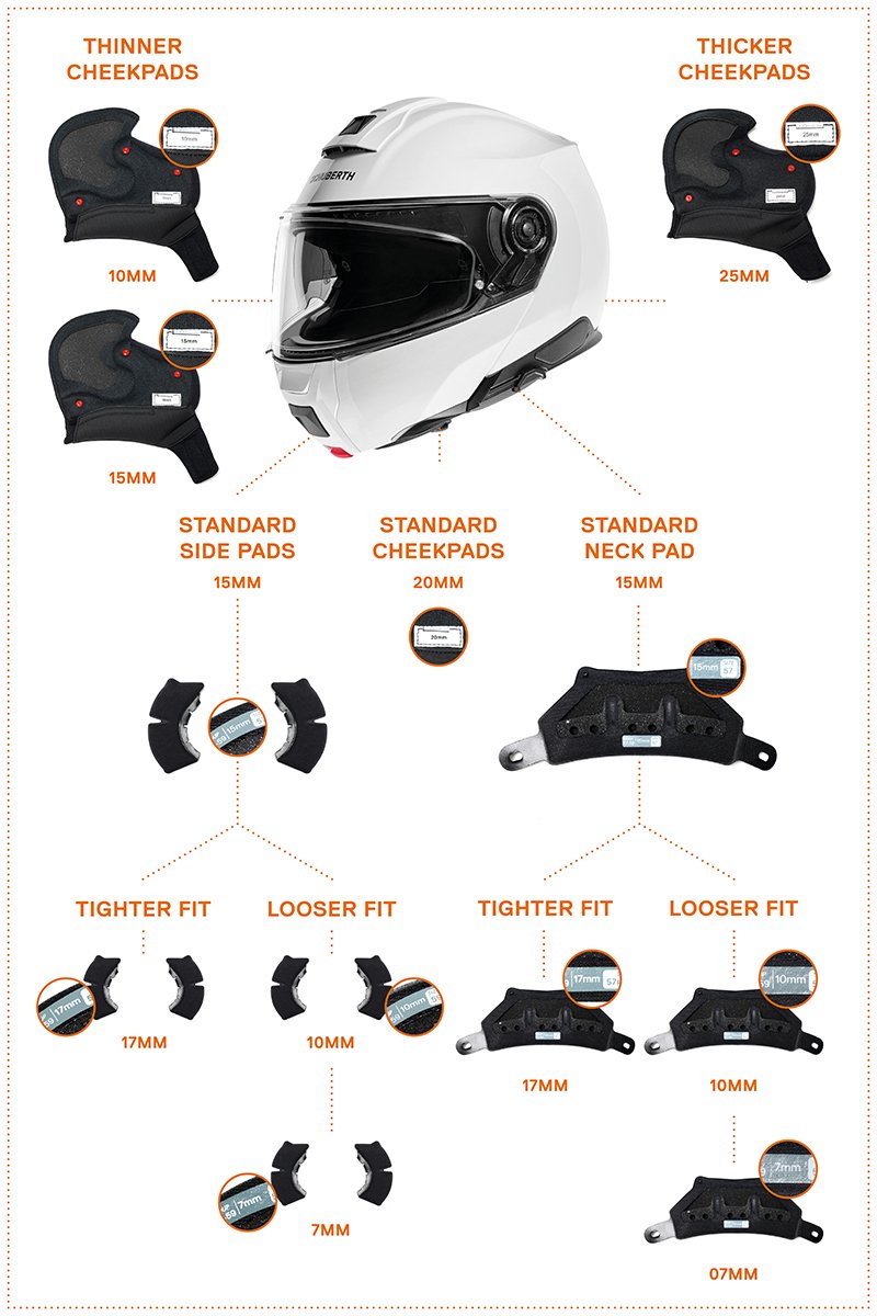 Schuberth C5 helmet size 57